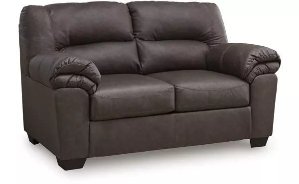 willowbend umber loveseat by ashley