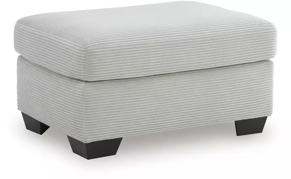 greenbriar smoke ottoman by ashley