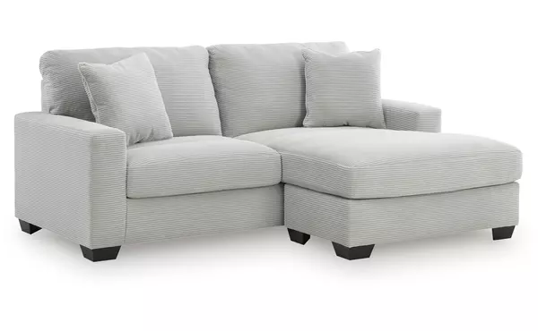 greenbriar smoke sofa chaise by ashley