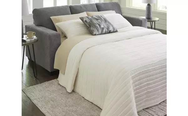 deltona graphite queen sofa sleeper by ashley