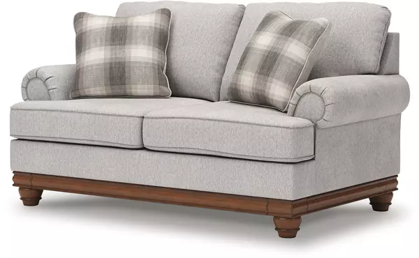 clearbrooke sandstone loveseat by ashley