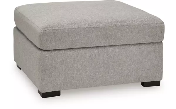 modmax luxe flint oversized accent ottoman by ashley