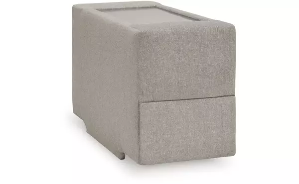 modmax luxe flint console with storage by ashley