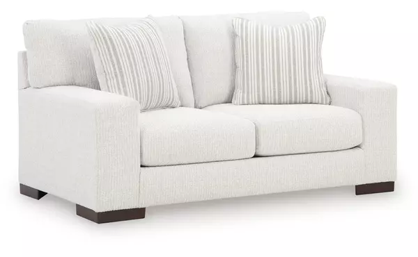 hartside frosted loveseat by ashley