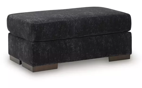whitmore manor black pearl ottoman by ashley