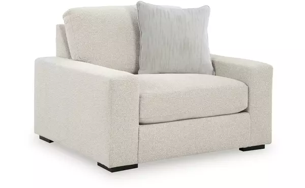 conlee-pike linen chair and a half by ashley