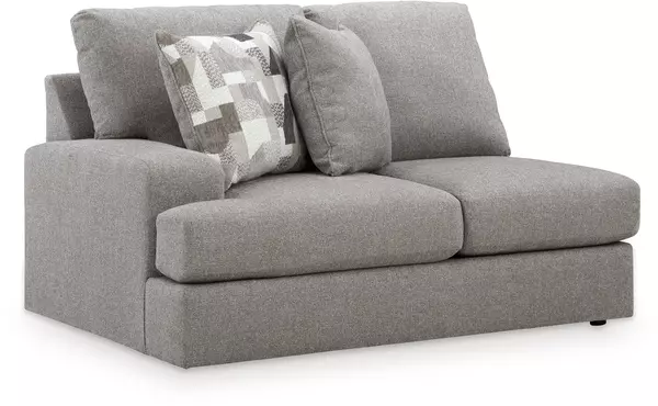 lindon smoke laf loveseat by ashley