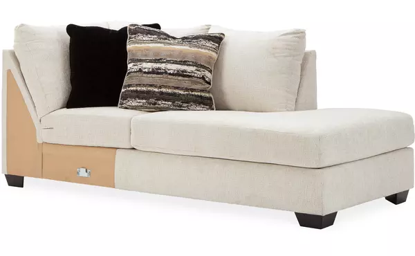 cambri snow raf corner chaise by ashley