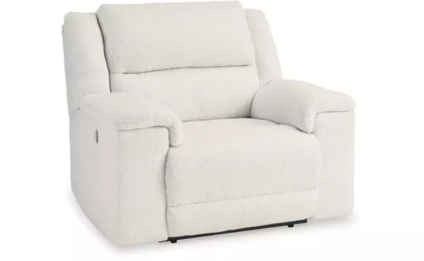 wide seat power recliner by ashley