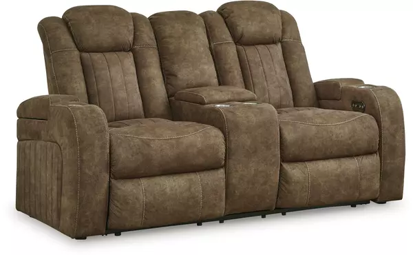 pwr rec loveseat/con/adj hdrst by ashley