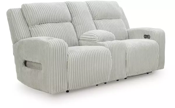pwr rec loveseat/con/adj hdrst by ashley