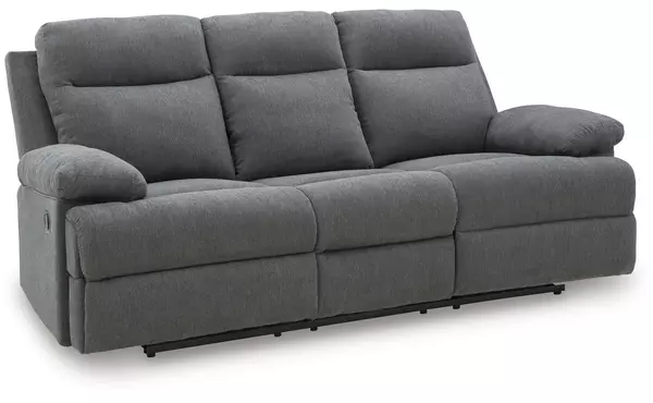 rec sofa w/drop down table by ashley