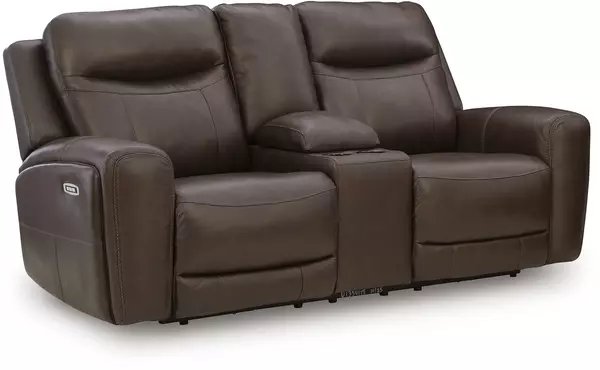 pwr rec loveseat/con/adj hdrst by ashley