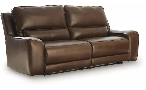 2 seat pwr rec sofa adj hdrest by ashley