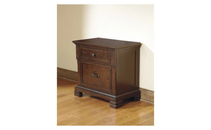 B597-92 NOREMAC TWO DRAWER NIGHT STAND