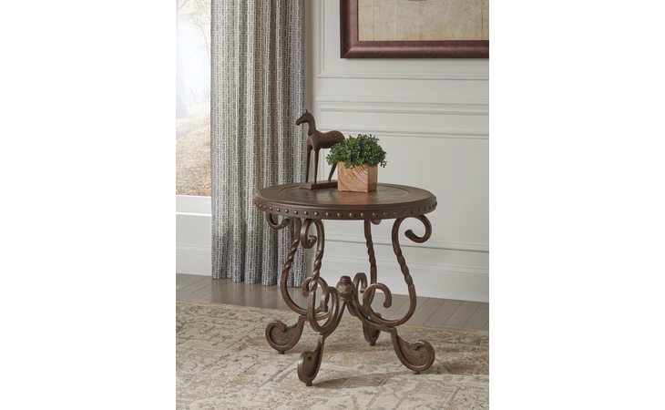 T382-6 Rafferty ROUND END TABLE