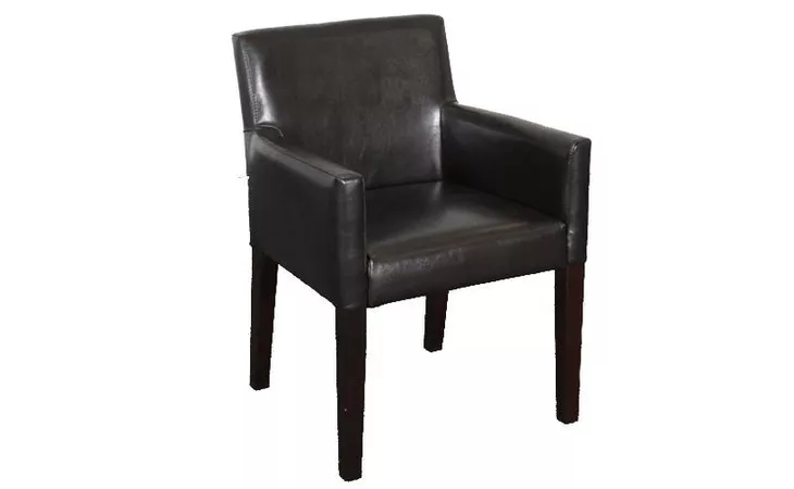 HS10621  ROBERT SQUARE LEATHER CHAIR