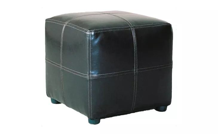 HH005BR Leather MAC LEATHER FOOTSTOOL