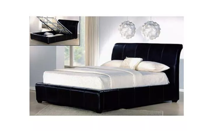 IS9061QW  REYNALDO QUEEN BED WITH STORAGE - WHITE