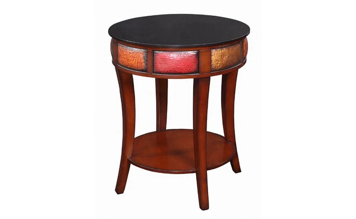 14002  ROUND ACCENT TABLE