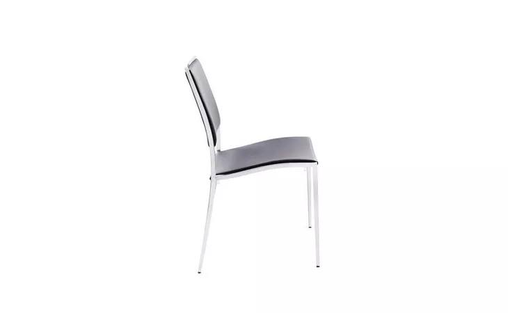 43012  BISTRO STACKING CHAIR BLACK*PG39