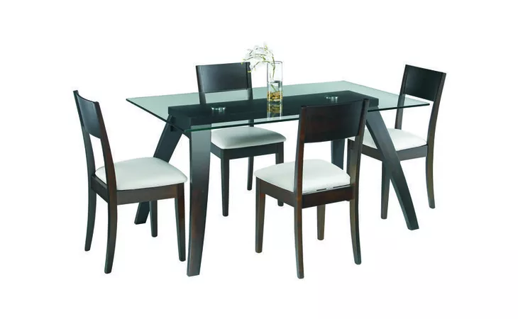 31410  MODENA DINING TBL W 4 MODENA CHAIRS*PG52
