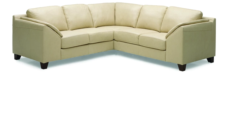 7749398 Leather CATO RHF ANGLED LOVE SEAT