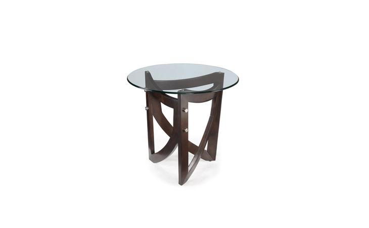 T1860-05B  ROUND END TABLE BASE T1860 - LYSA