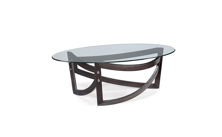 T1860-47B  OVAL COFFEE TABLE BASE T1860 - LYSA