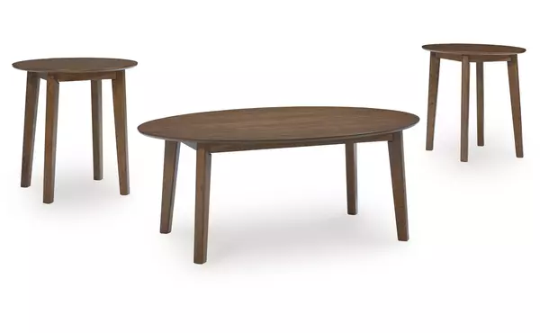 gordonay brown occasional table set (3/cn) by ashley