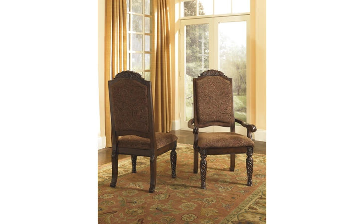 D553-02 North Shore DINING UPH SIDE CHAIR (2 CN)