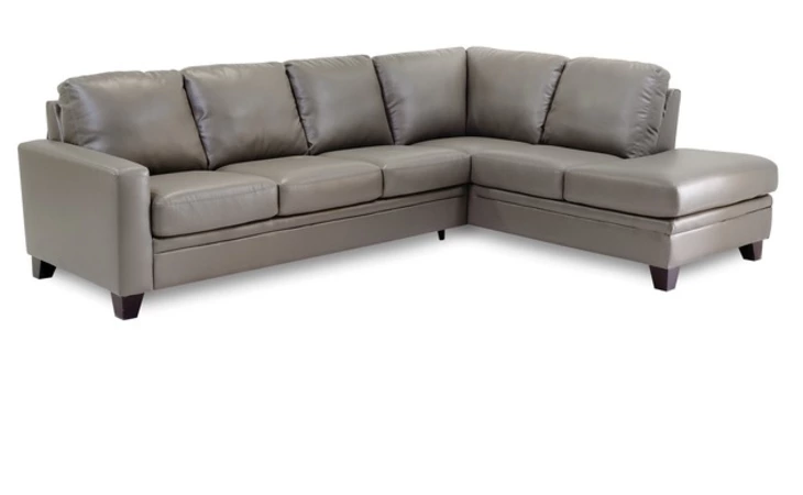7729416 Leather CREIGHTON LHF CHAISE