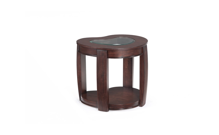 T1890-22  SHAPED END TABLE T1890 - ORMOND