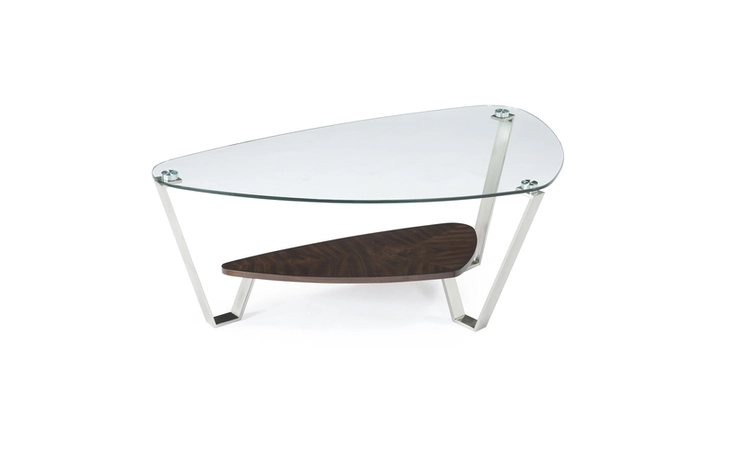 T2117-65  SHAPED COFFEE TABLE T2117 - POLLOCK