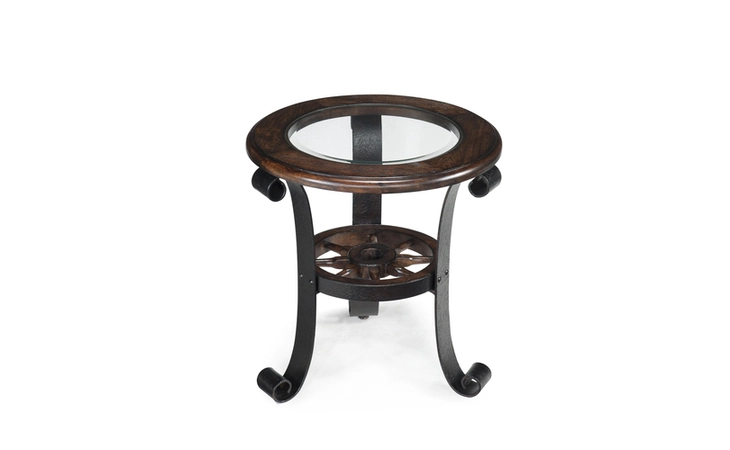 T2198-05  ROUND END TABLE T2198 - WINTHROP