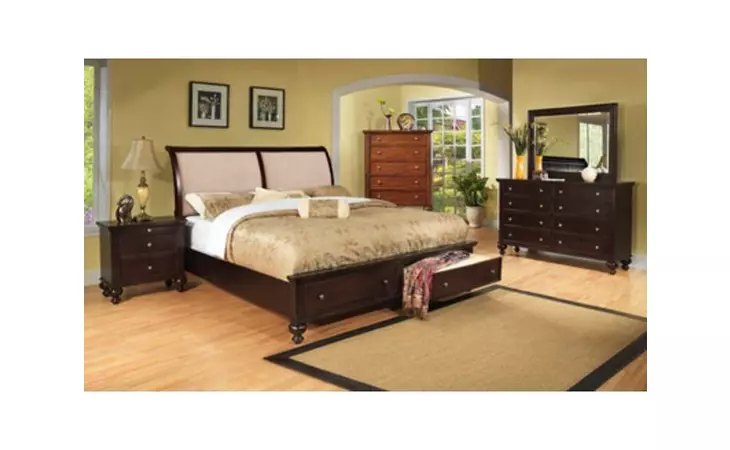 C2184A-050-3DME MIRROR BEVEL+HDWR MERLOT LIFESTYLE  C2184A-050-3DME