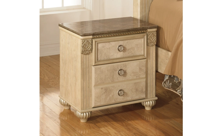 B346-92 SAVEAHA TWO DRAWER NIGHT STAND SAVEAHA