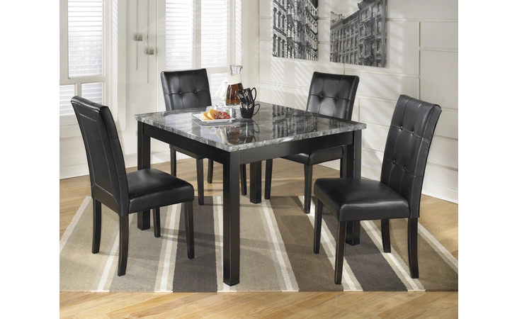 D154-225 Maysville SQUARE DRM TABLE SET (5 CN)