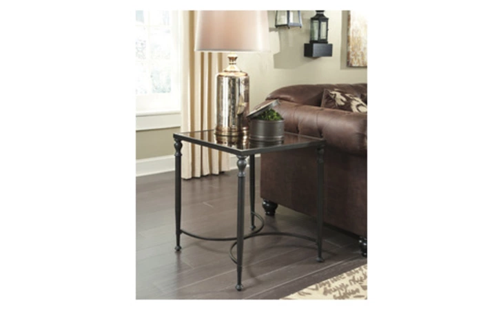 T613-3 LANESSE D RECTANGULAR END TABLE