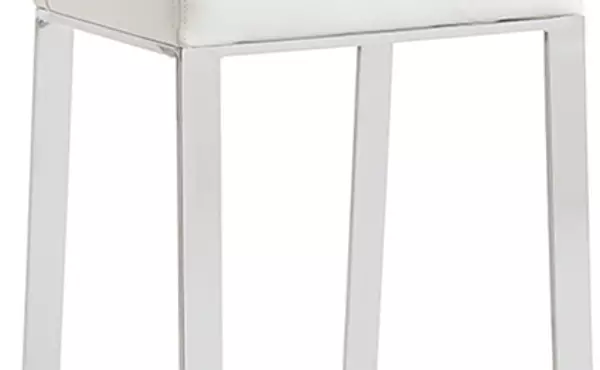 architect  architect counter stool - white by sunpan