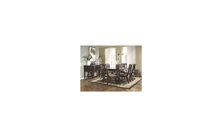 D668-35 KEY TOWN RECT DINING ROOM EXT TABLE