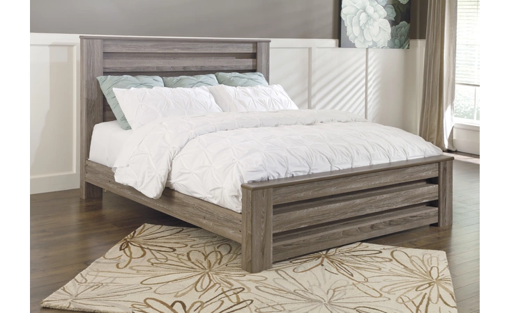 KING PANEL FOOTBOARD ASHLEY Zelen Warm Gray B248-66