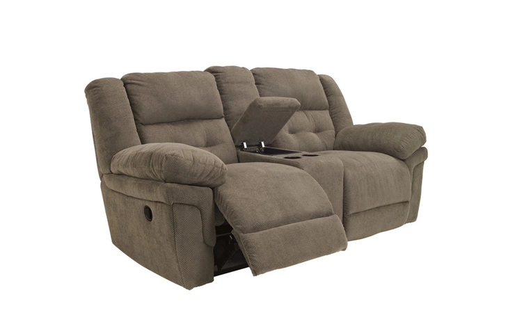 9890296 FAMILY TIME DBL REC PWR LOVESEAT W CONSOLE