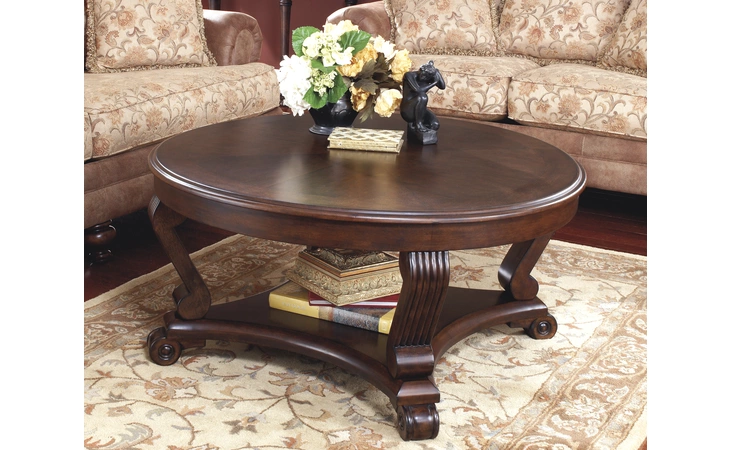 T496-8 BROOKFIELD ROUND COFFEE TABLE