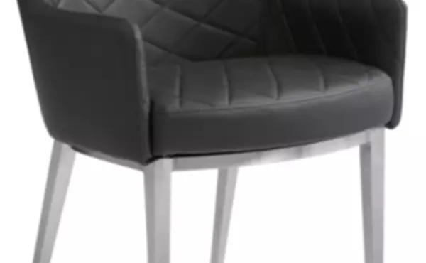 chase  chase dining armchair - black by sunpan