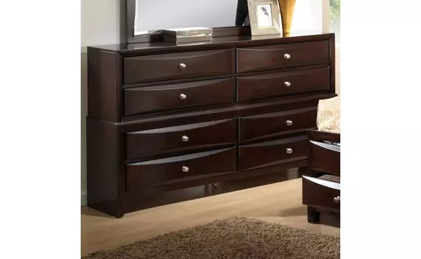 dresser 8drw black by lifestyle