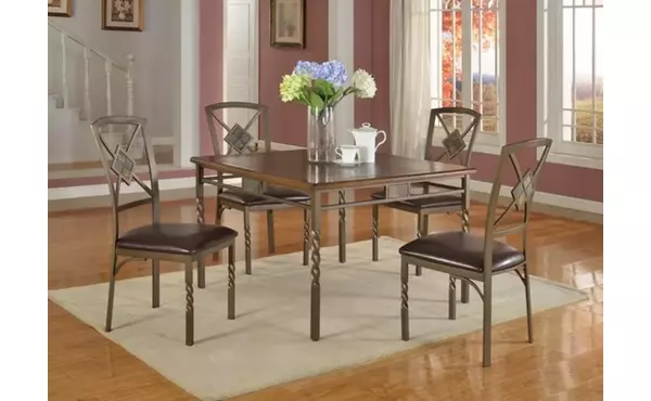 call warehouse to stock check&buildside chair - 2pk, upholstered, finish: dark walnut by lifestyle