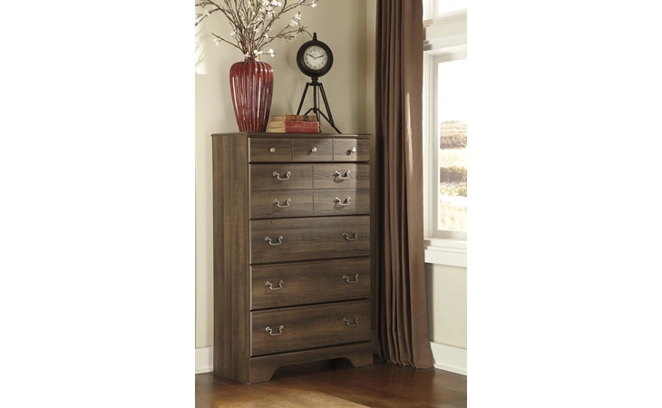 B216-46 Allymore - Brown FIVE DRAWER CHEST ALLYMORE