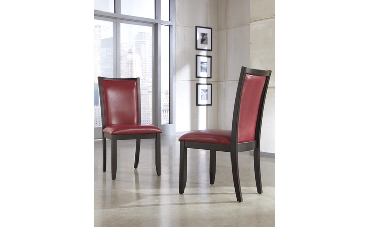 D550-04 TRISHELLE DINING UPH SIDE CHAIR (2 CN)