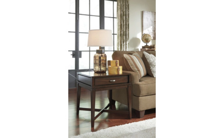T801-2 DINELLI SQUARE END TABLE